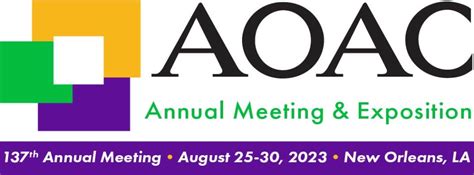 aoac annual meeting 2023
